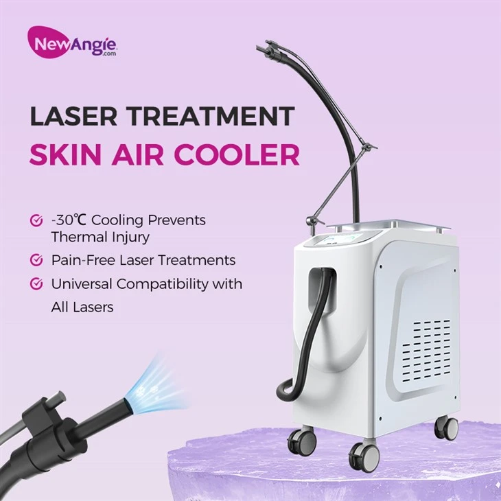 Unità di raffreddamento ad aria a basso rumore per apparecchiature laser di bellezza